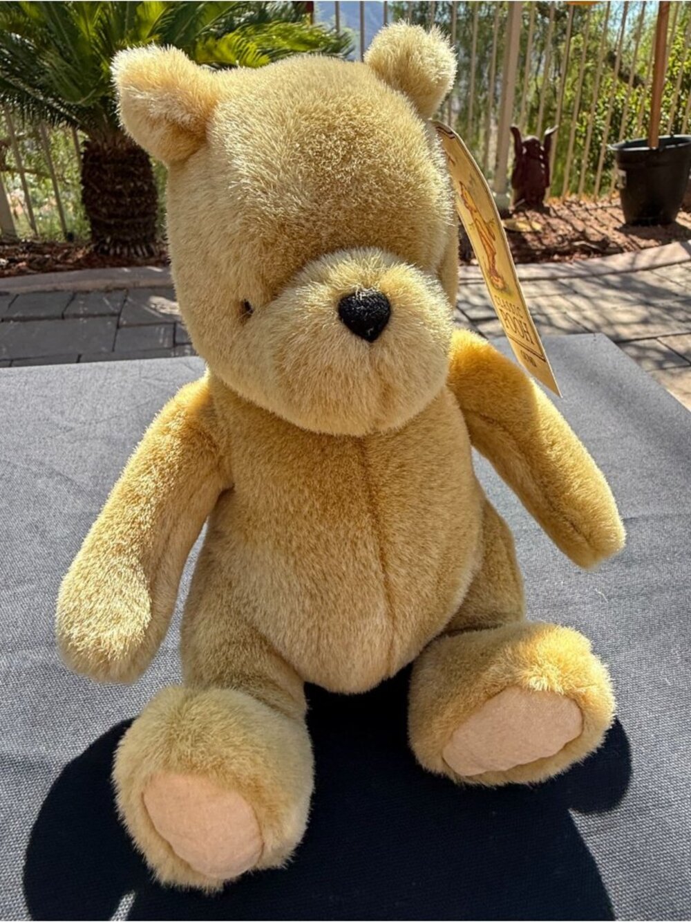VINTAGE Classic Disney Winnie The Pooh 8in  Plush Stuffed Animal